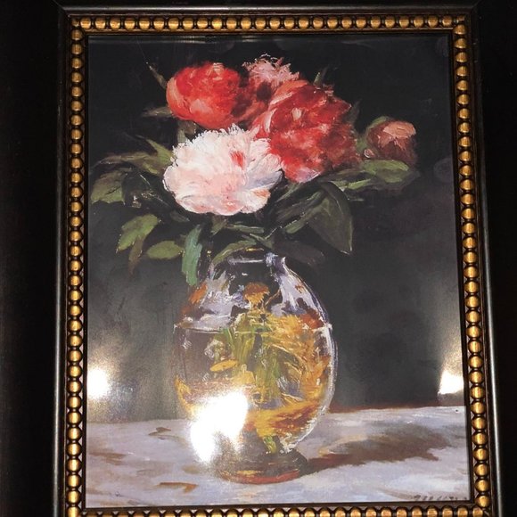 Bouquet of Flowers Framed Print by Manet - Picture 3 of 3